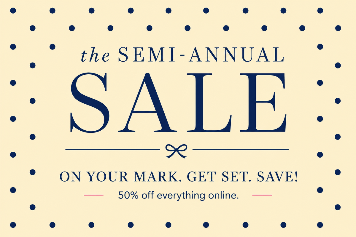 Semi Annual Sale