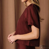 Oversized Sheer Blouse