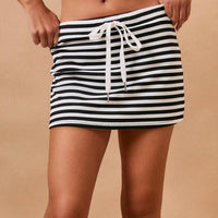 Molly Striped Skort