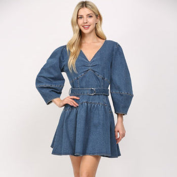 Belle Denim Dress