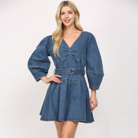 Belle Denim Dress