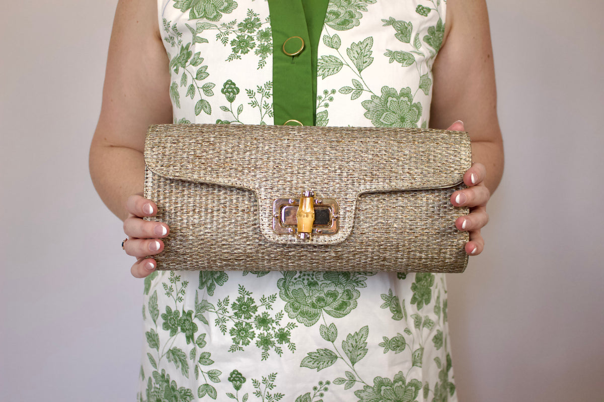 Bamboo Clutch
