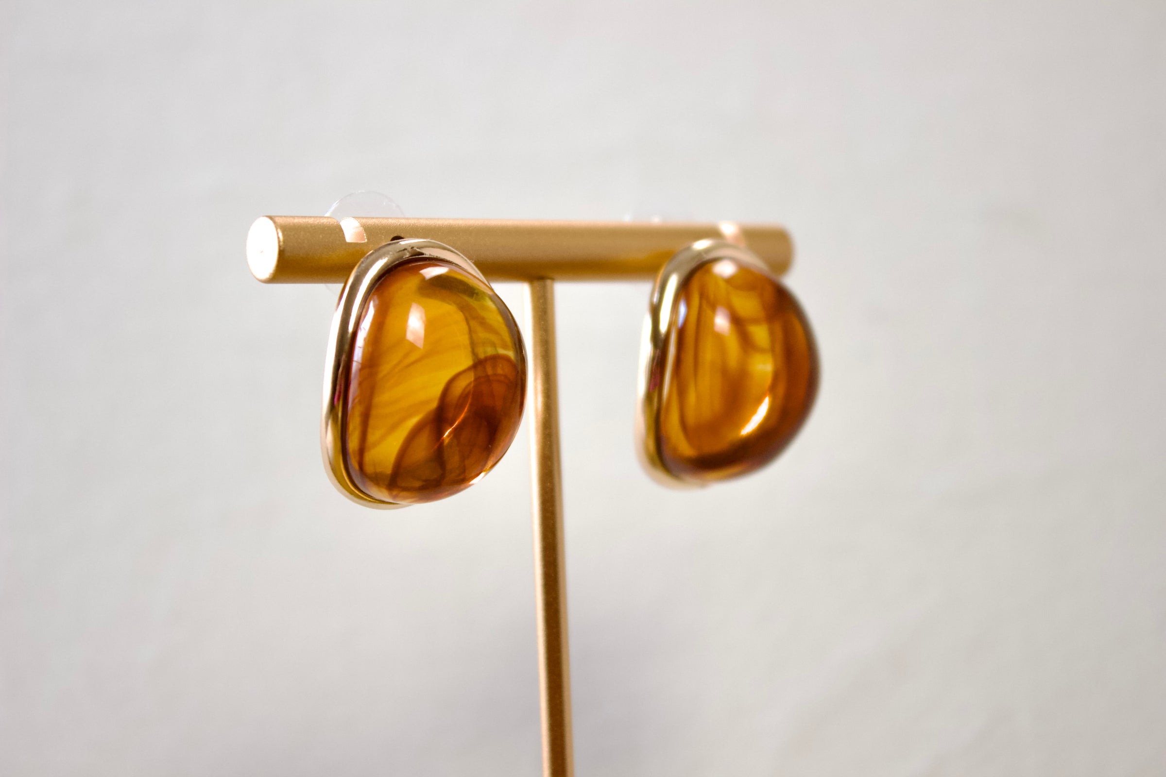 Tigers Eye Stud