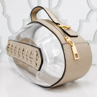 Clear Football Purse