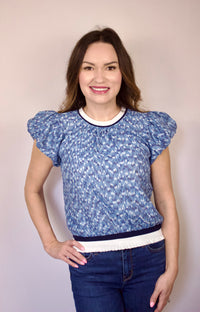 Nantucket Puff Blouse