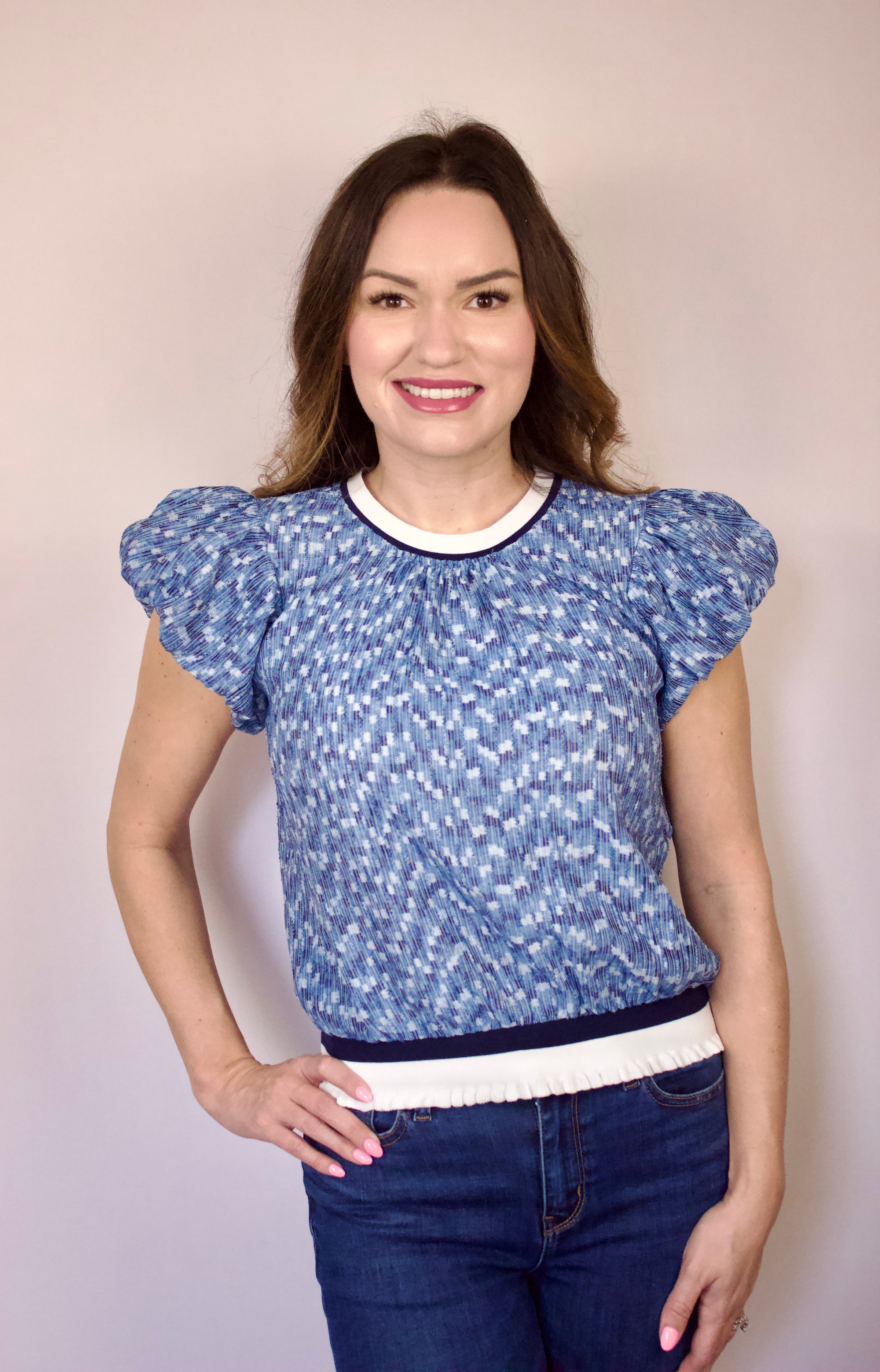 Nantucket Puff Blouse