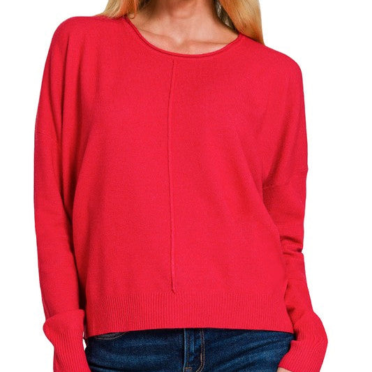 Viscose Front Seam Knit