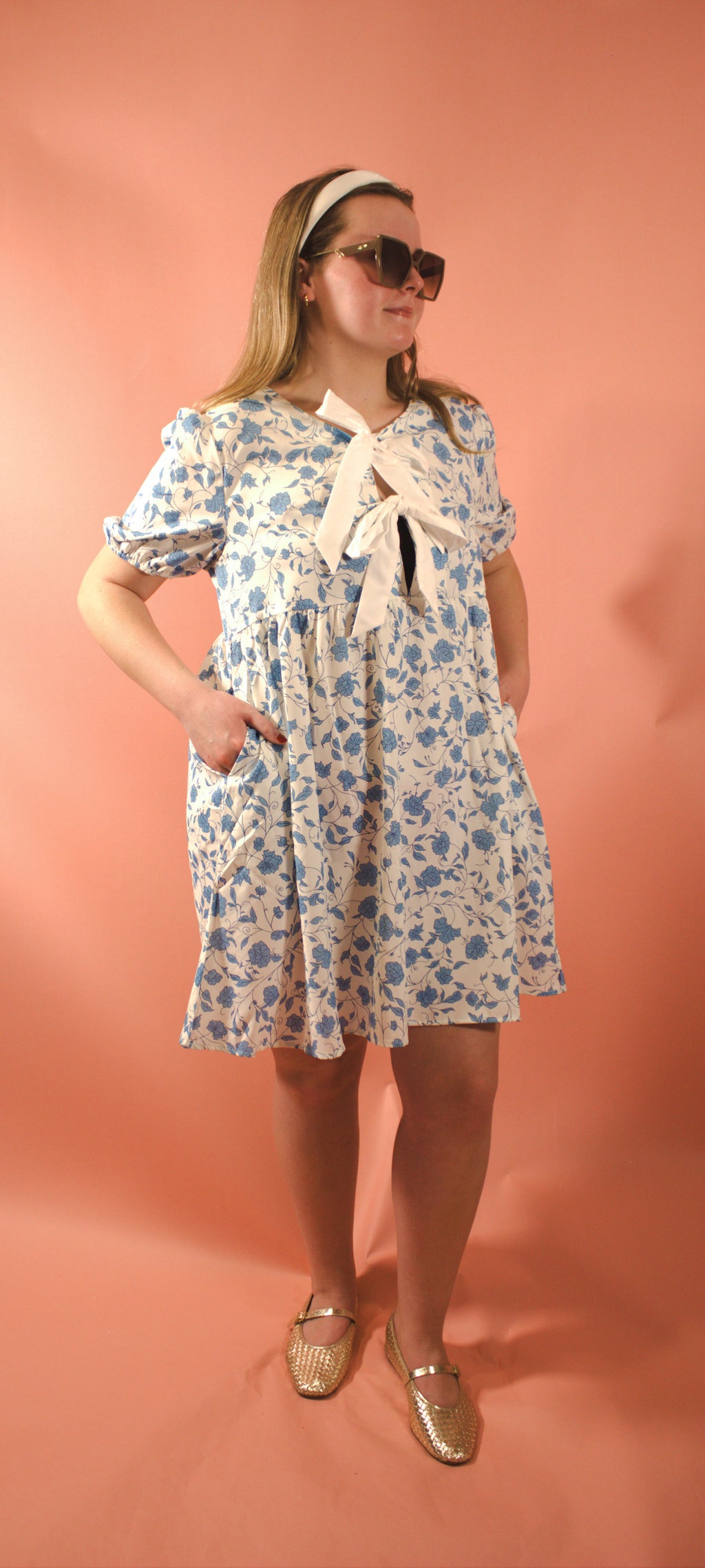 Bow Front Dress