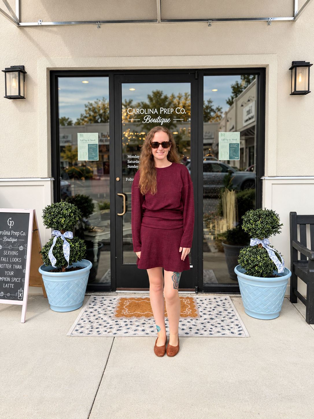 Cranberry Lane Dress