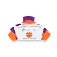 Clemson University Medium Claw Clip - Medium
