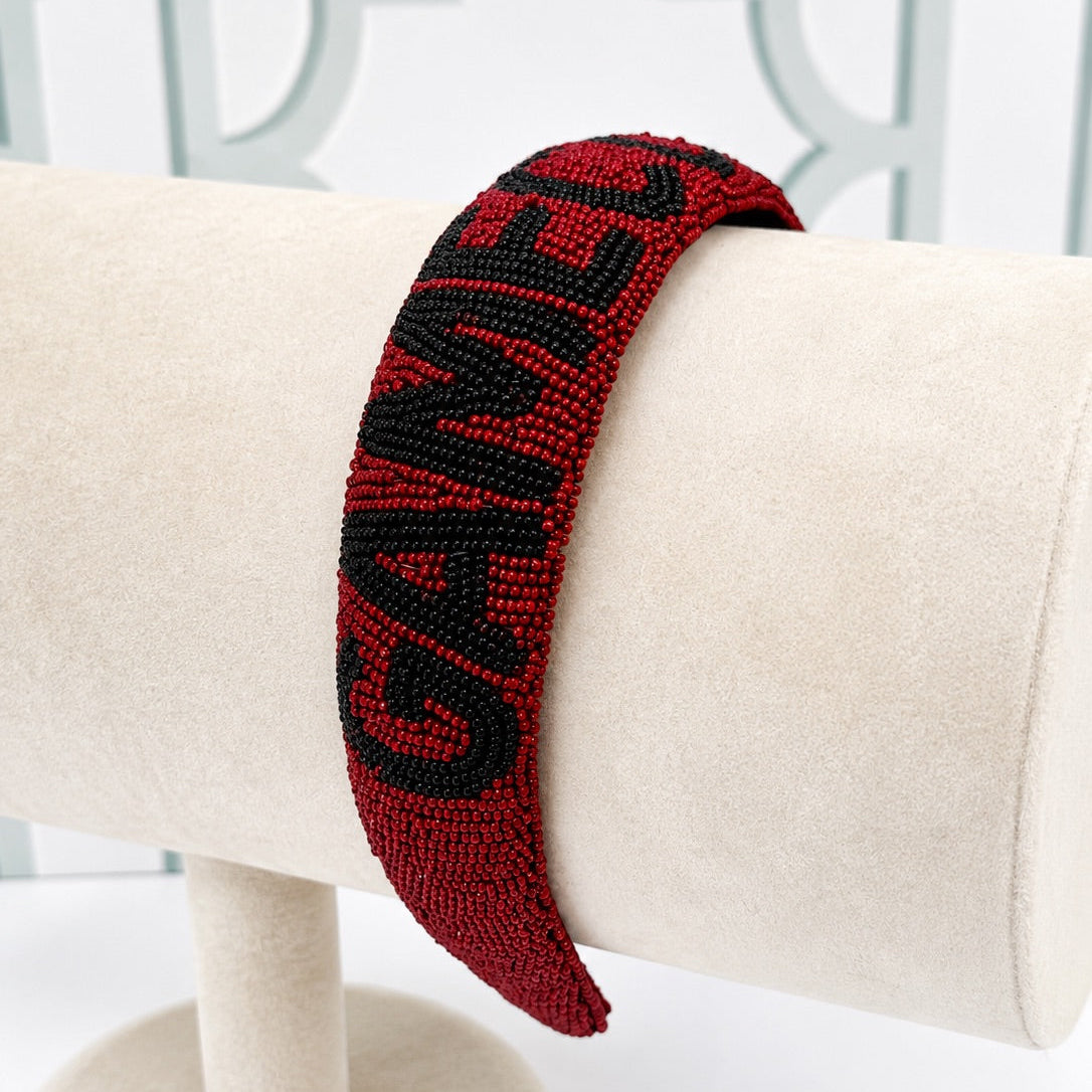 Gamecocks Beaded Headband