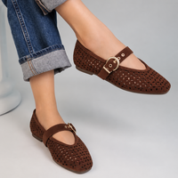 Suede Flats