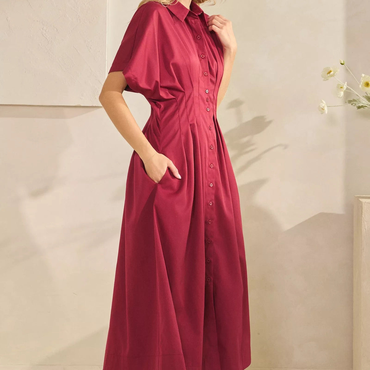 The Berkeley Button Down Dress