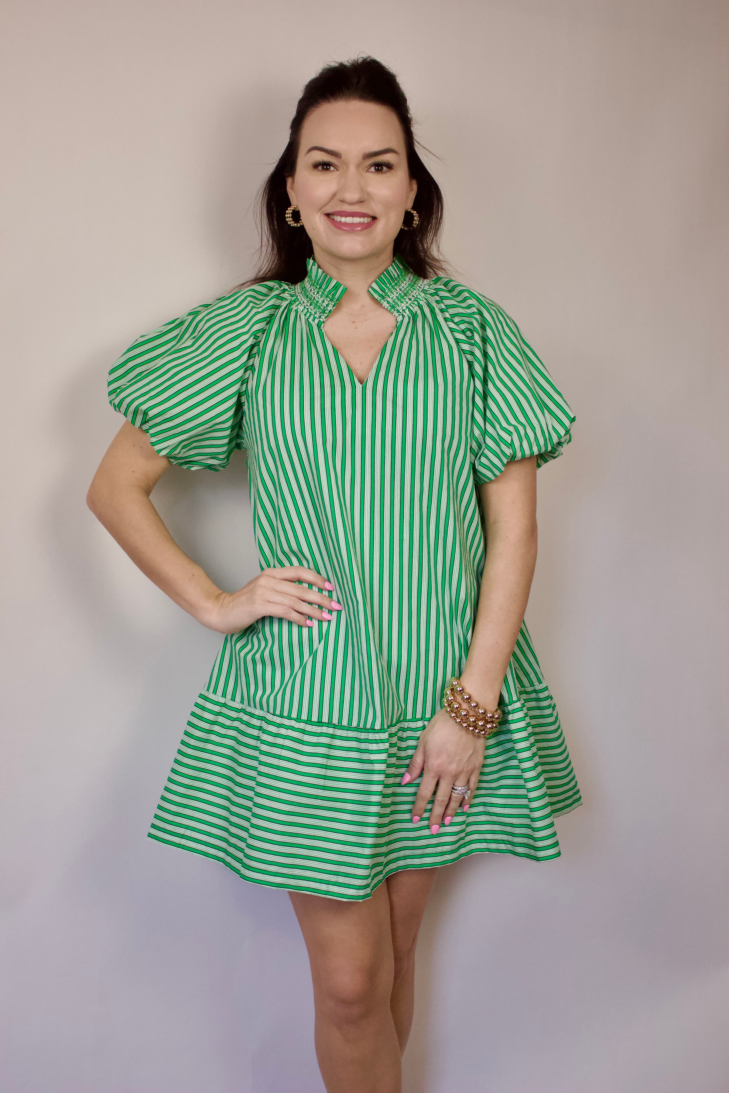 Emerald Coast Puff Sleeve