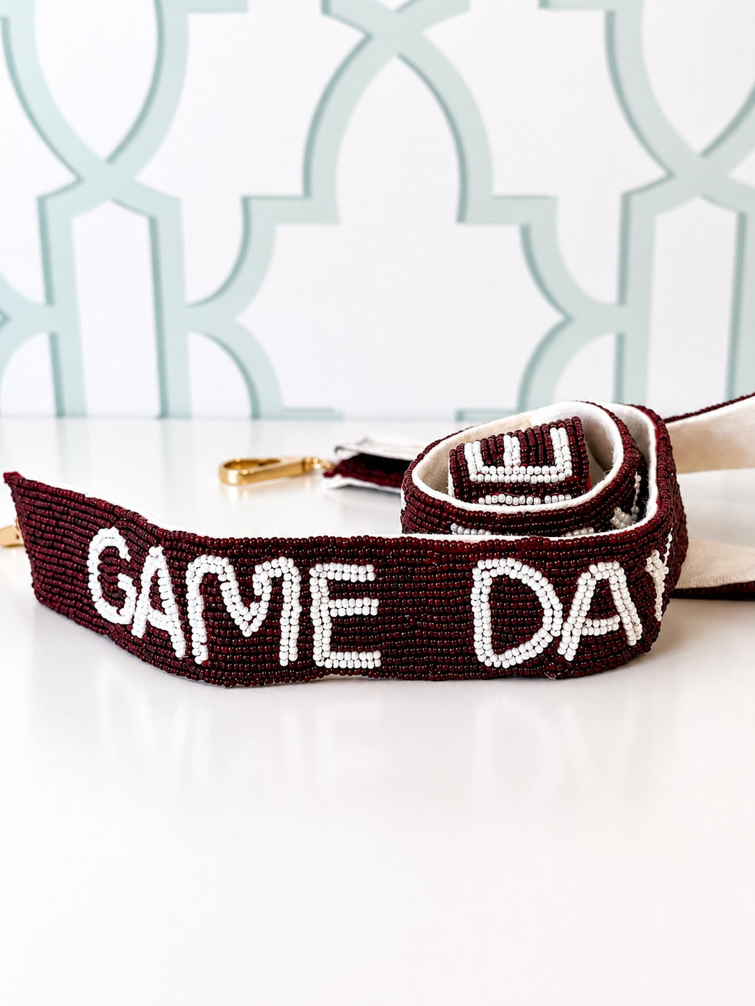 Game day Beaded Strap