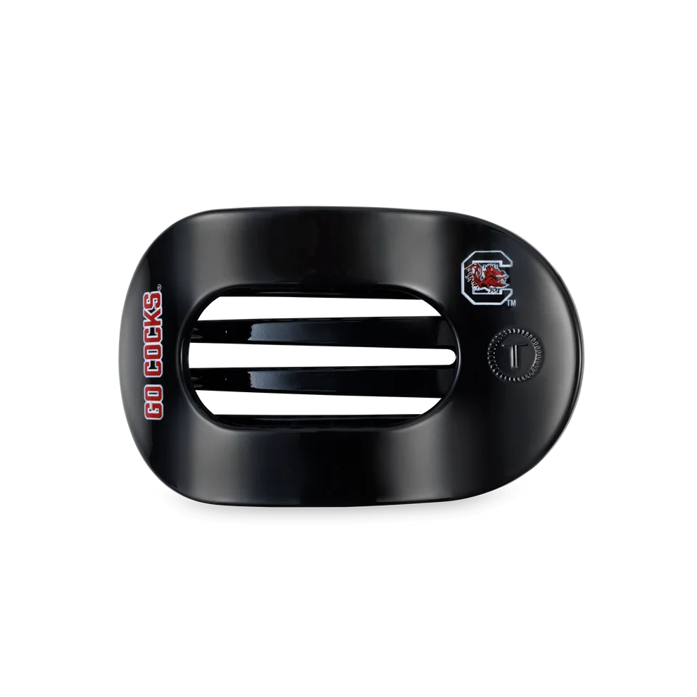 Go Cocks! Medium Flat Round Hair Clip - Medium