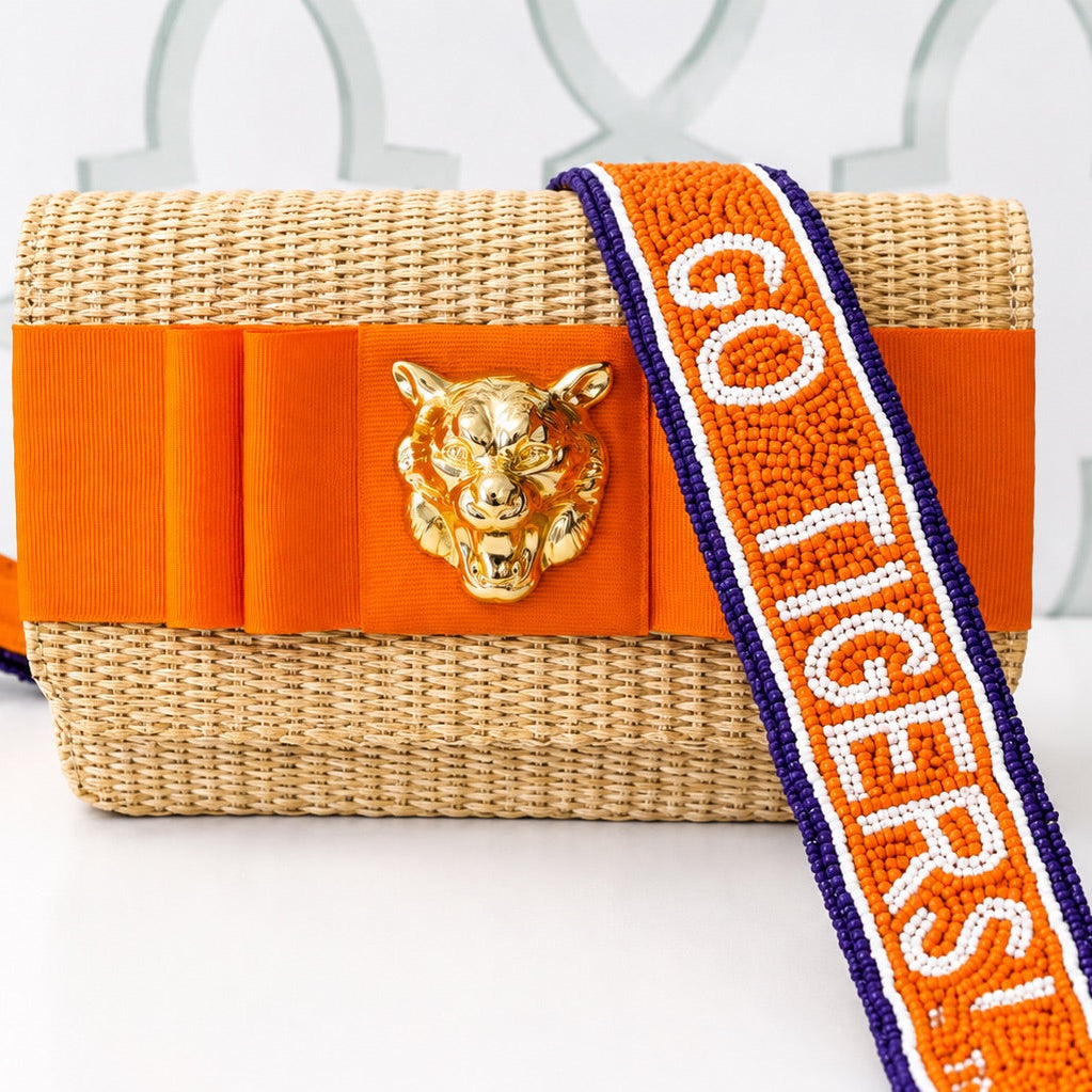 Go Tigers Beaded Strap