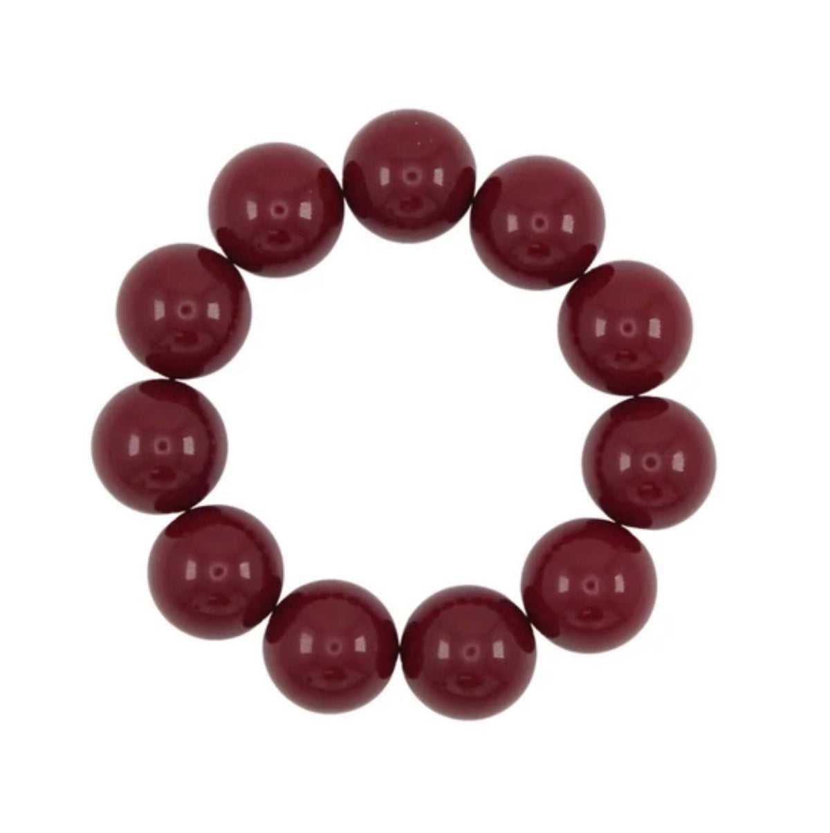 Garnet Ball Bracelet