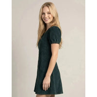 Forest Corduroy Mini Dress