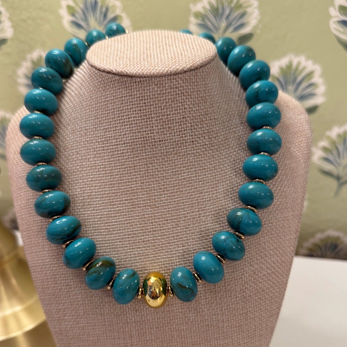 Turquoise Beaded Necklace