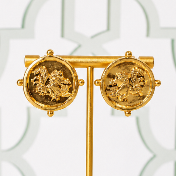 Gamecock Coin Studs