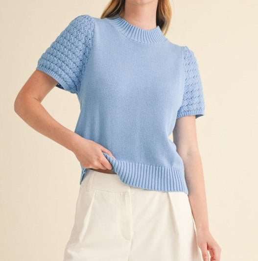 Puff Sleeve Knit
