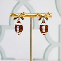 Game day Bow Earrings