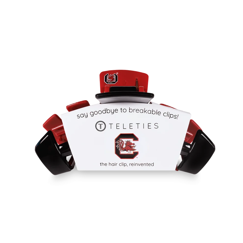 University of South Carolina Medium Claw Clip - Medium Teleties