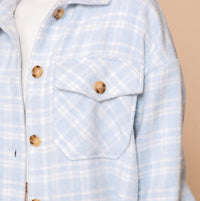 Powder Plaid Jacket