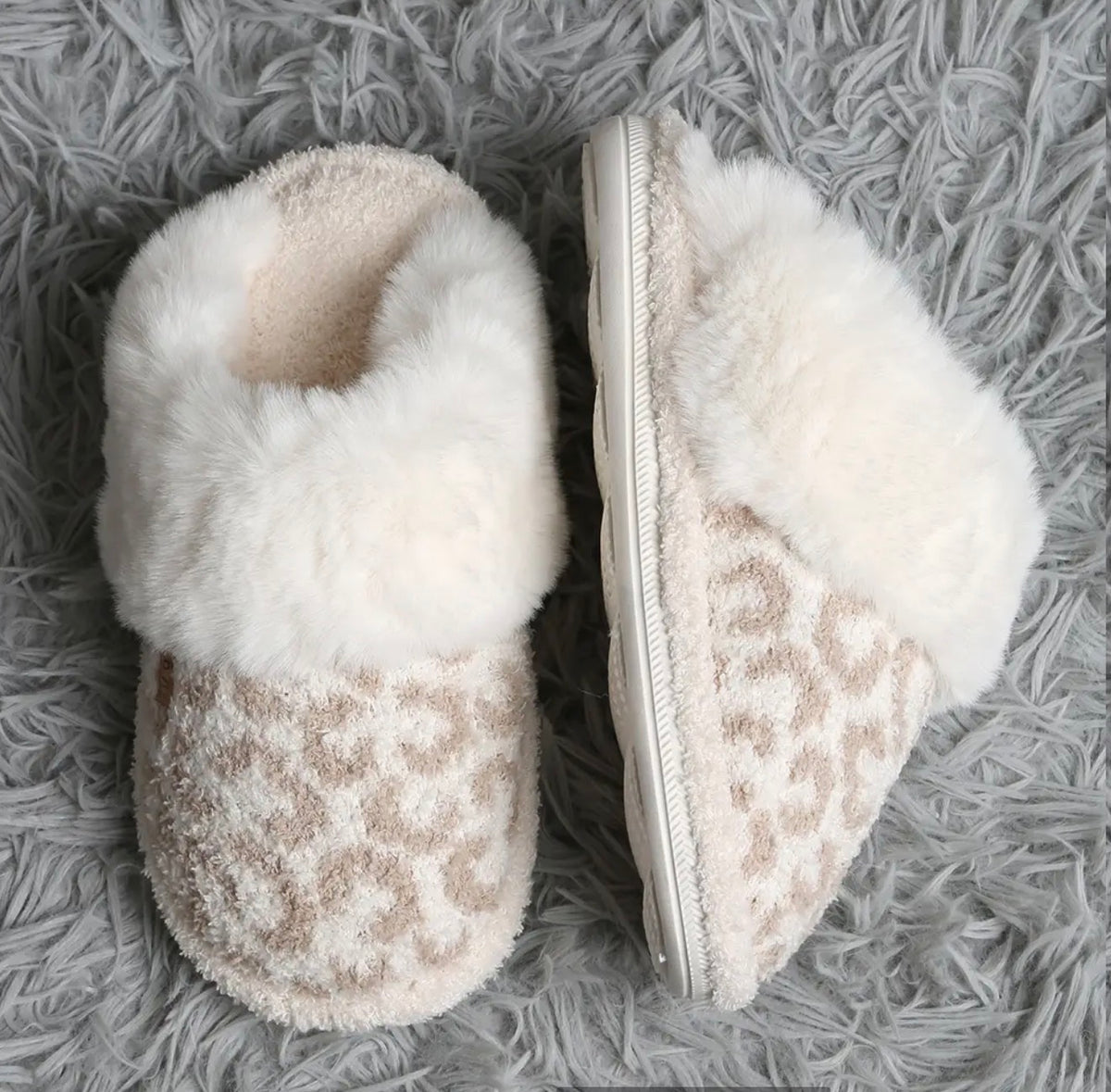 Luxury Leopard Slippers