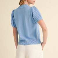 Puff Sleeve Knit
