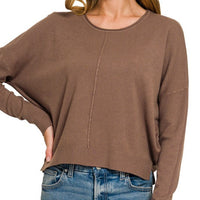 Viscose Front Seam Knit