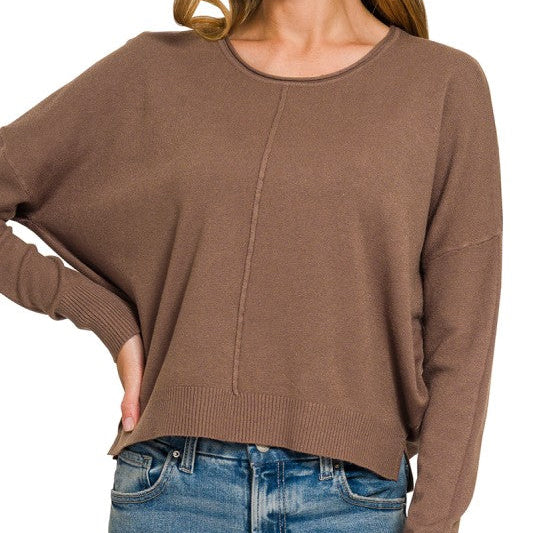 Viscose Front Seam Knit