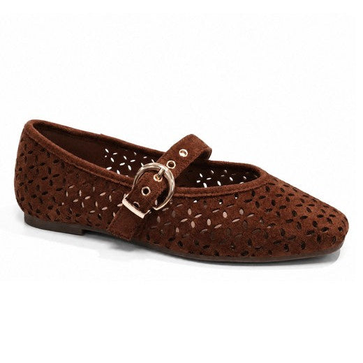 Suede Flats