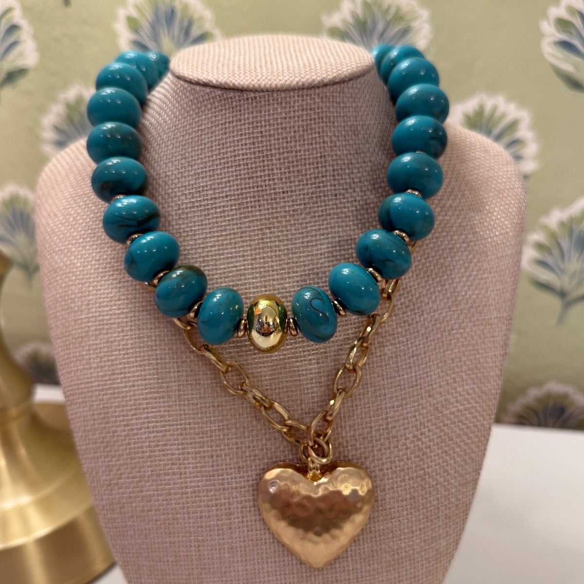 Turquoise Beaded Necklace