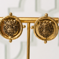 Tiger Coin Studs