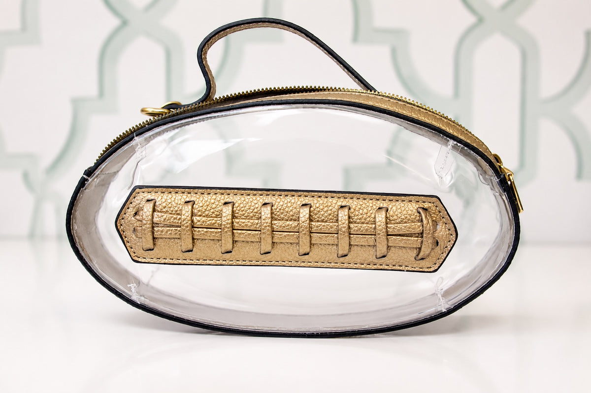 Clear Football Purse