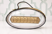 Clear Football Purse