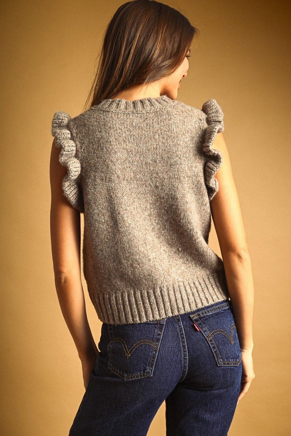 Bianca Ruffle Knit