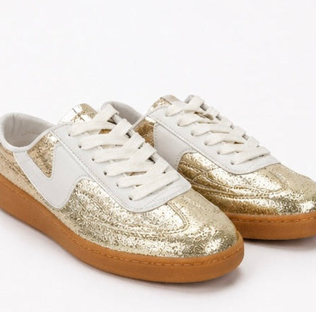 Gold Mule Sneakers