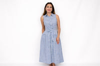 Seaside Striped Midi