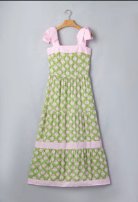 Pink Garden Maxi