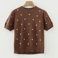 Darling Dottie Knit Top