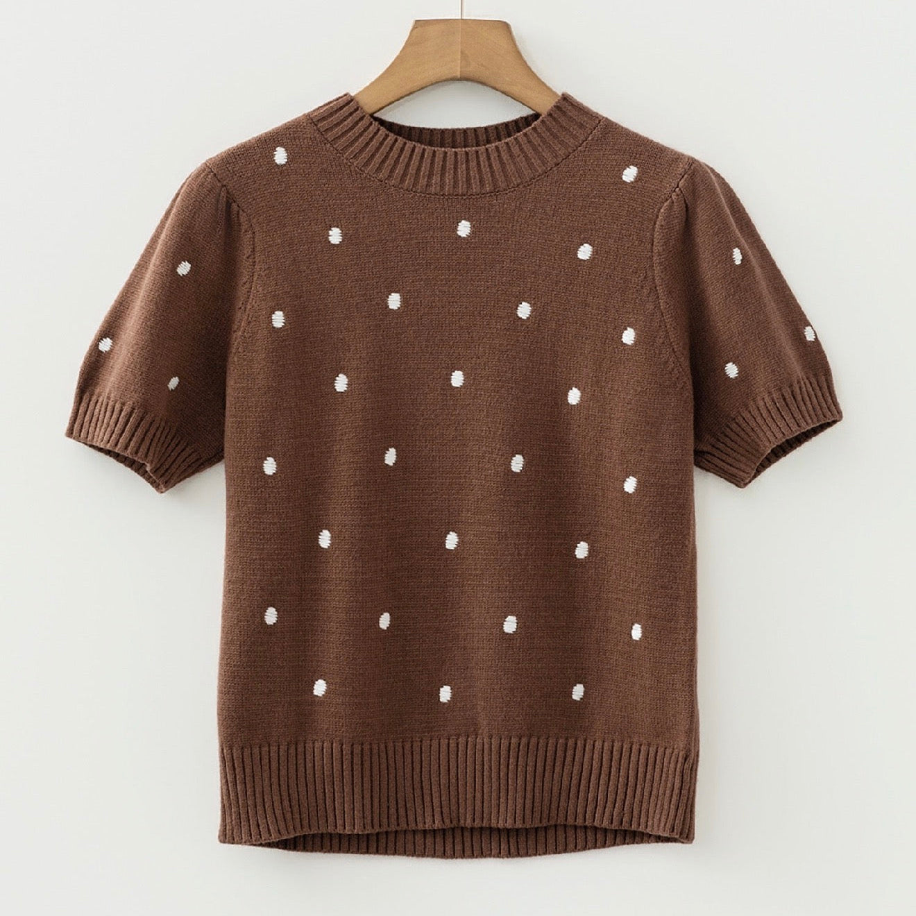 Darling Dottie Knit Top