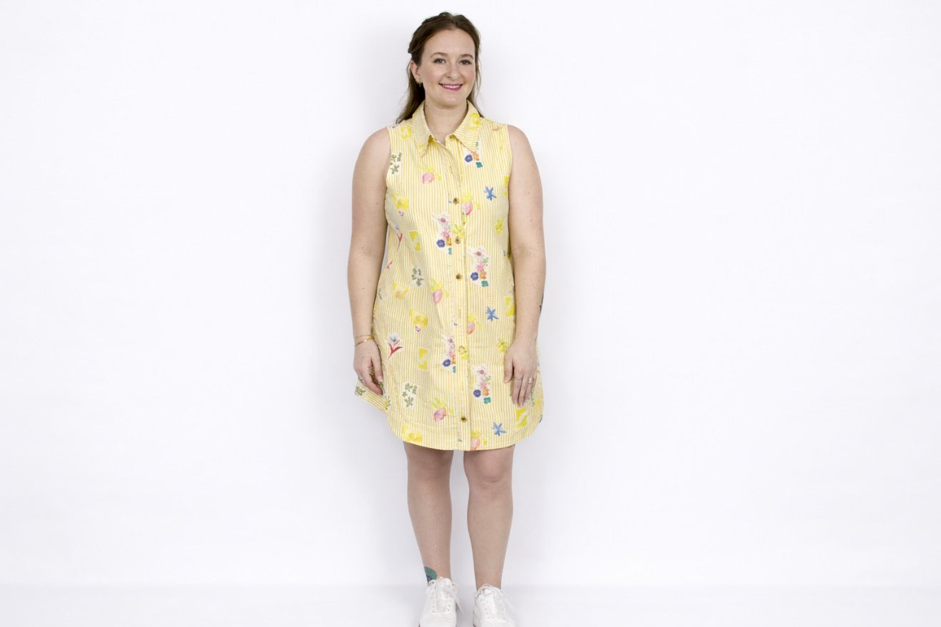 90’s Charm Denim Dress