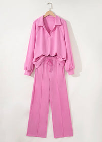Pink matching set