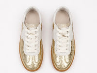 Gold Mule Sneakers