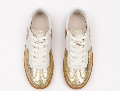 Gold Mule Sneakers