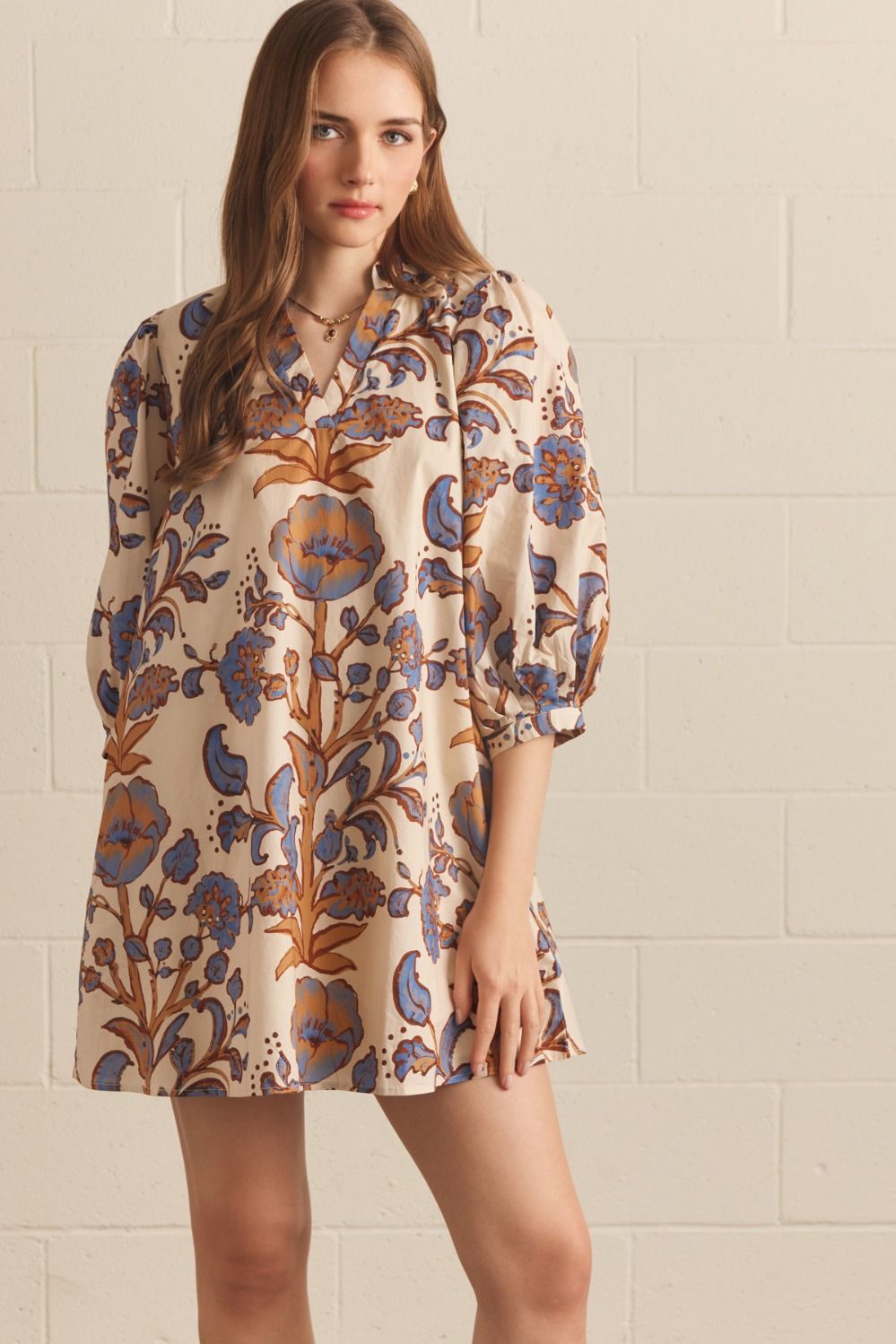 The Fall Floral Dress
