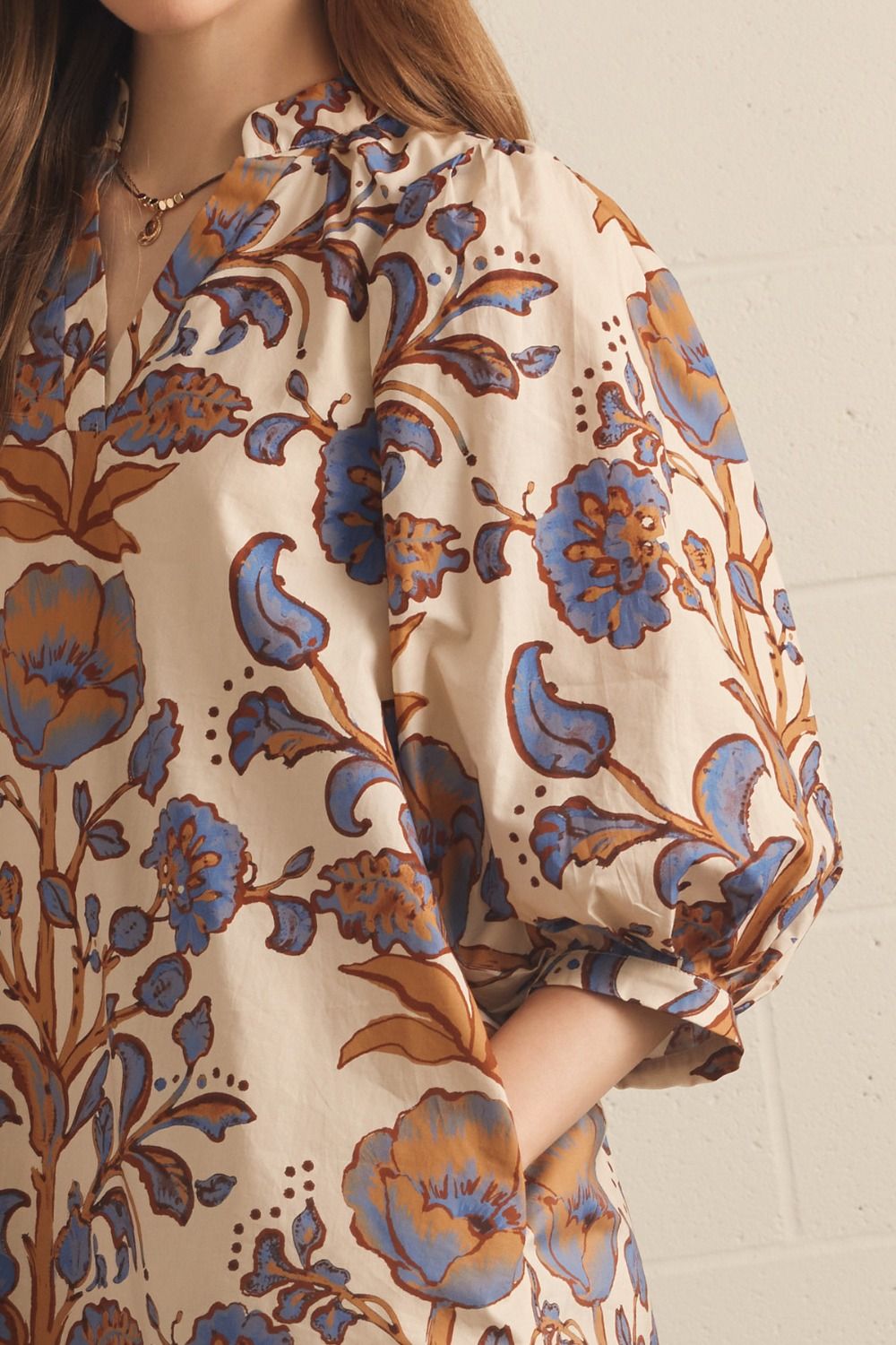 The Fall Floral Dress